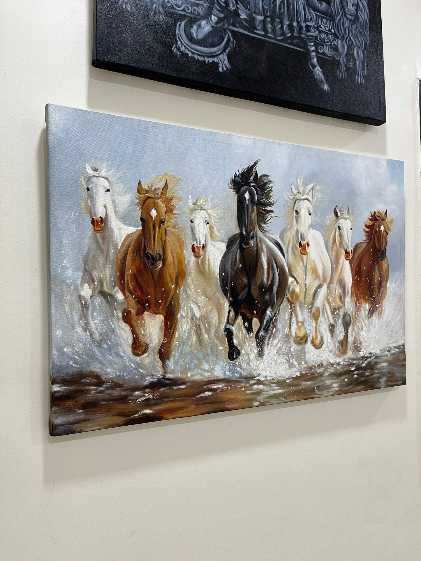 7 Running Horses