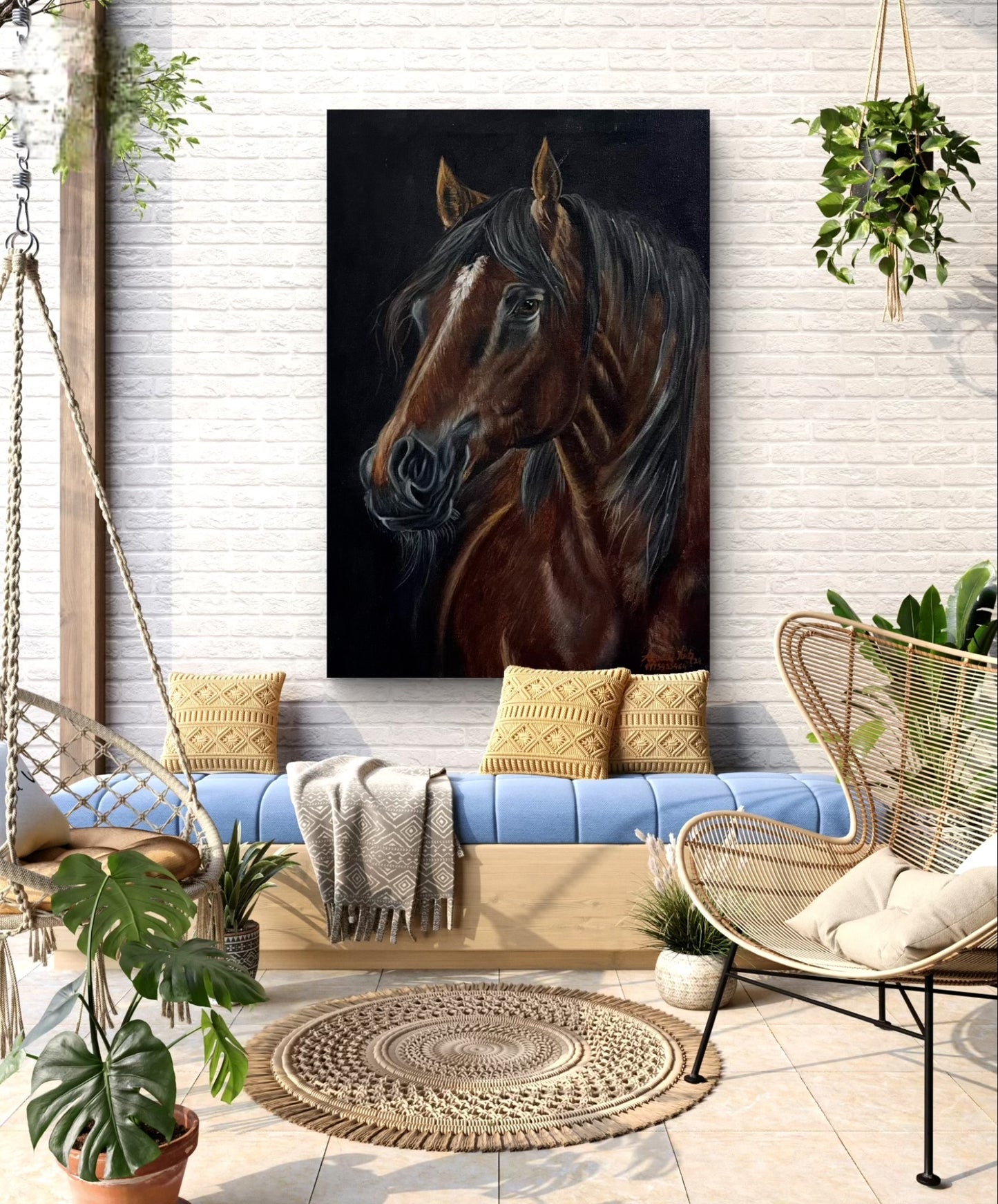 Horse painting