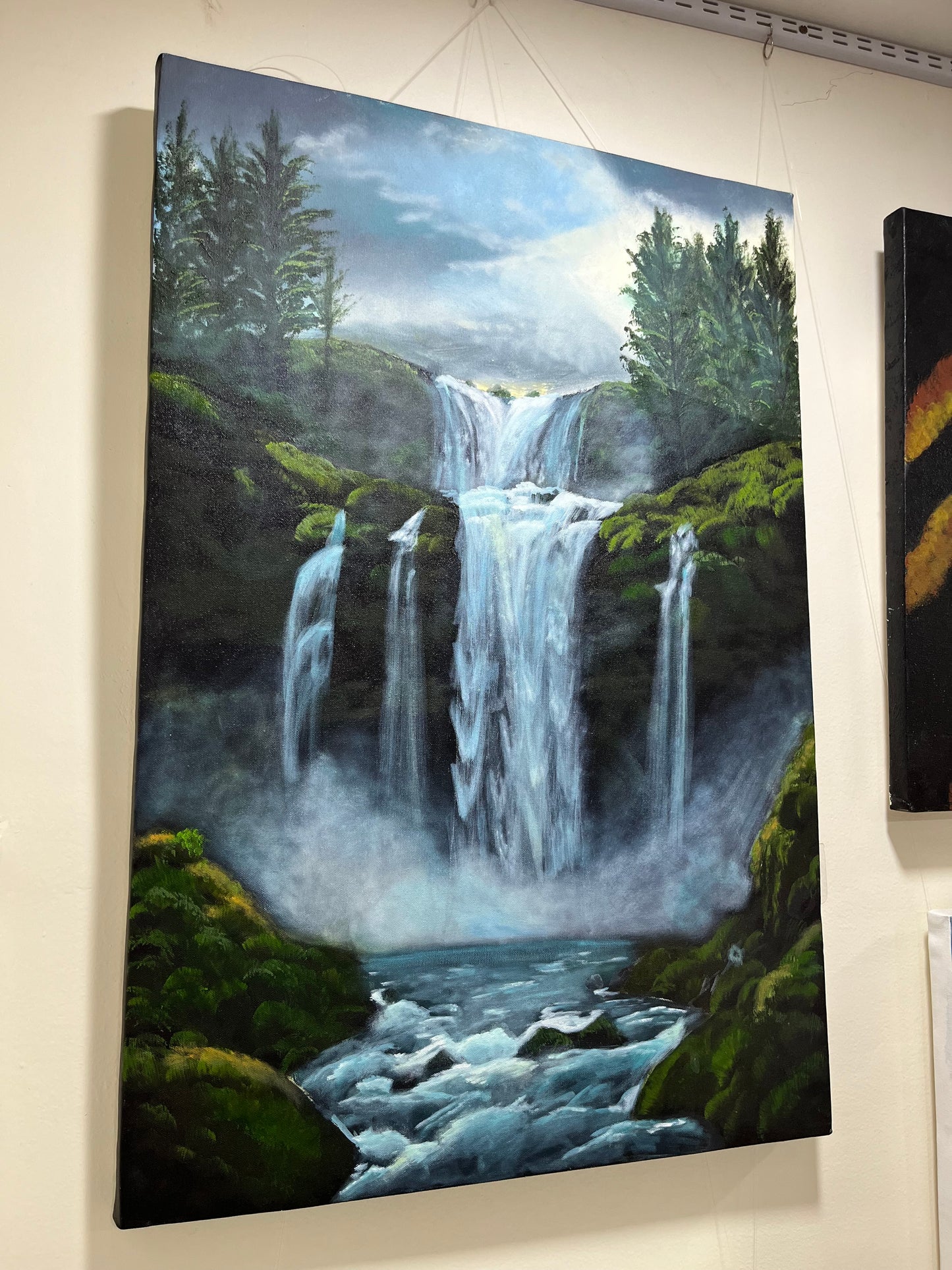 Waterfall Painting