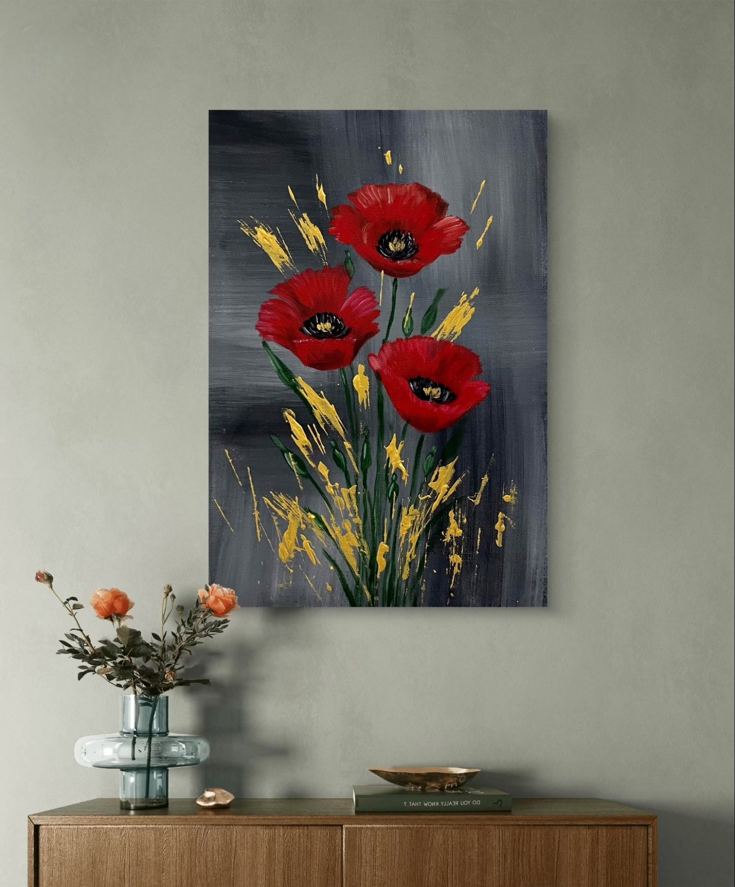 Fiery Blooms