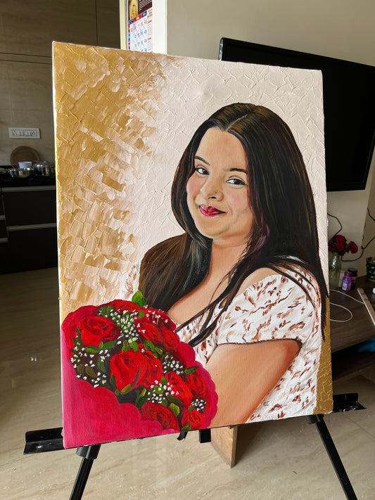 Customized 100% handpainted Canvas painting