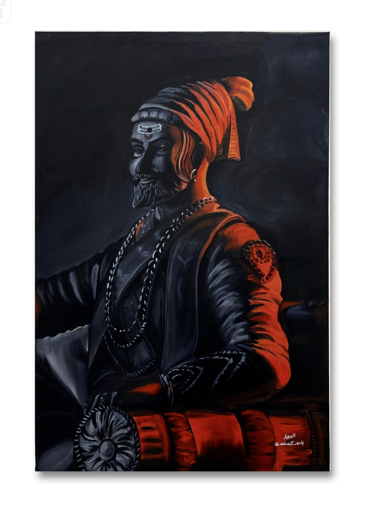 Shivaji Maharaj Painting