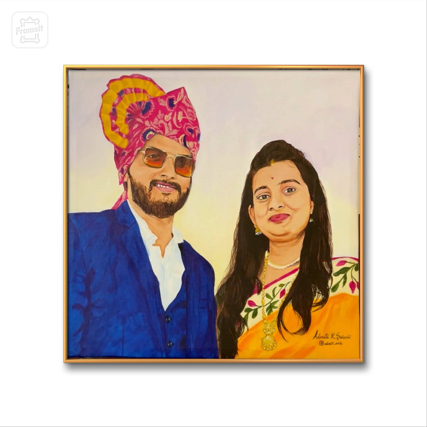 Customized 100% handpainted Canvas painting