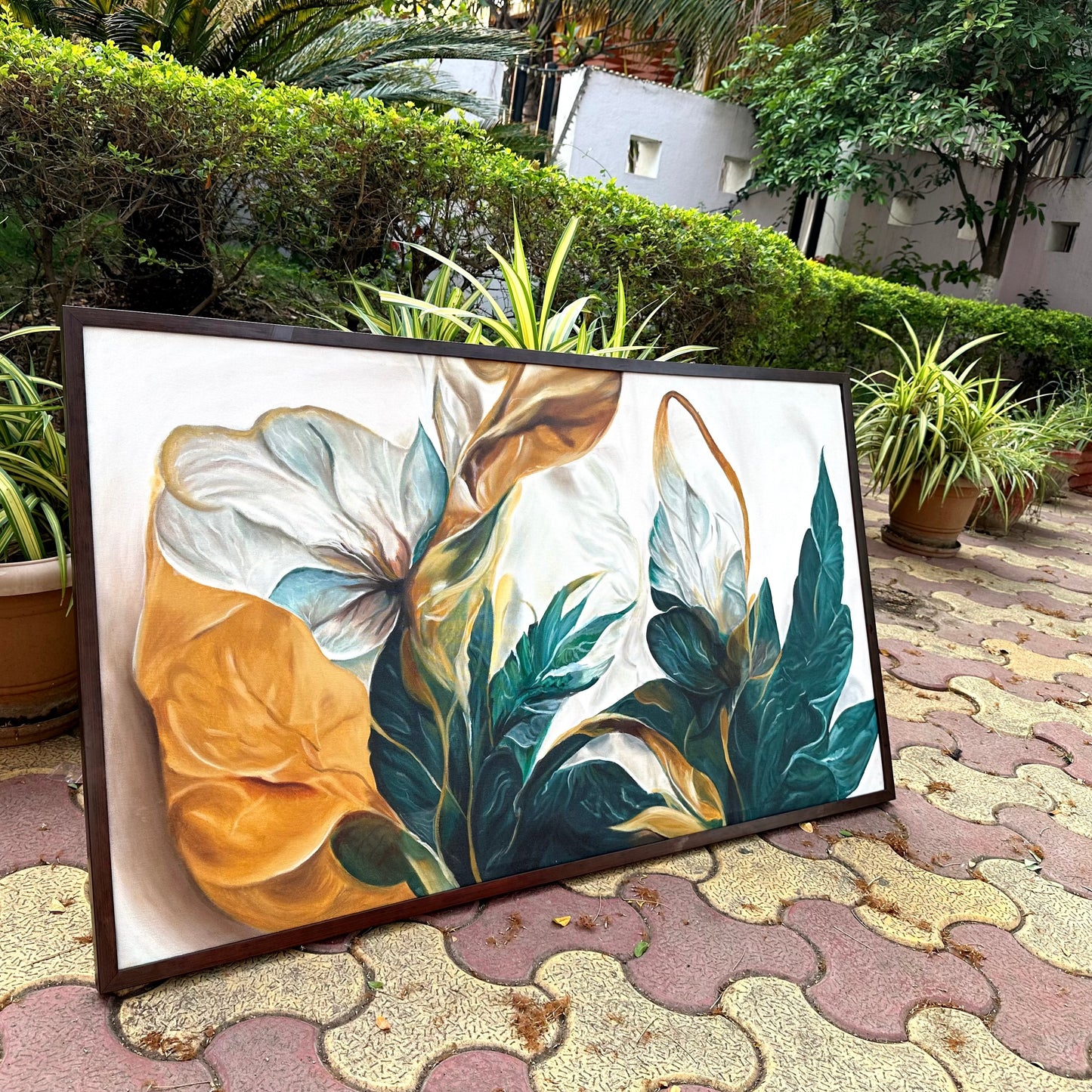 3D Canvas Painting